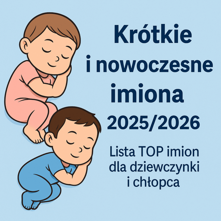 krótkie i nowoczesne imiona