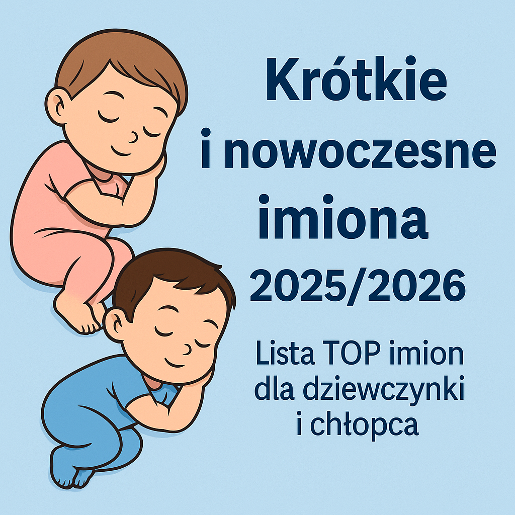 krótkie i nowoczesne imiona
